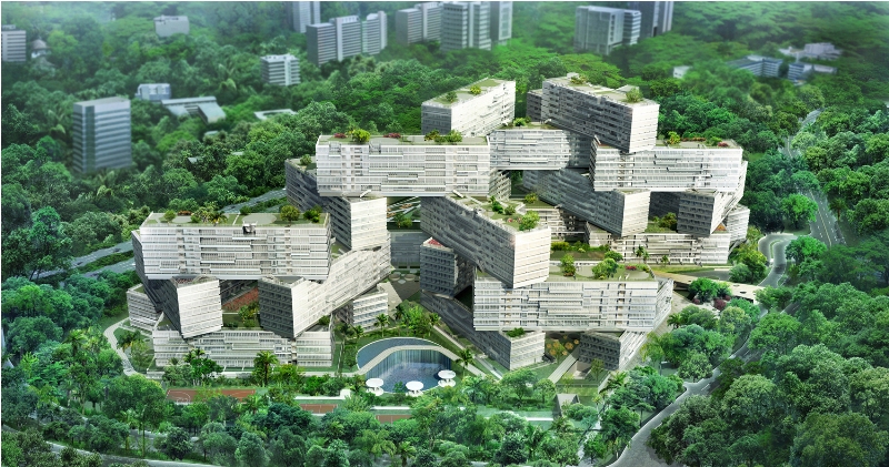 Công trình xanh The Interlace – Singapore
