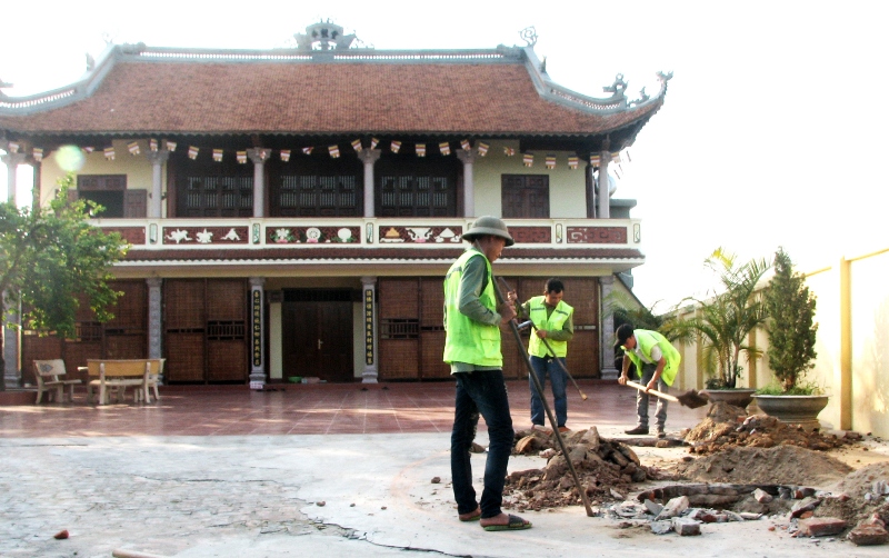 Greenmore trồng cây lưu niệm tại chùa Tăng Hoa