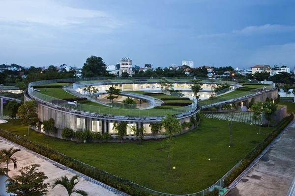 Giải pháp thoát nước cho vườn trên mái