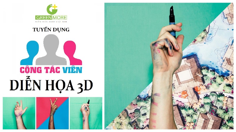 Cộng tác viên diễn họa 3D