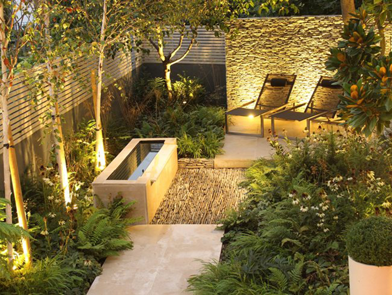 Thiết kế sân vườn hiện đại tại London