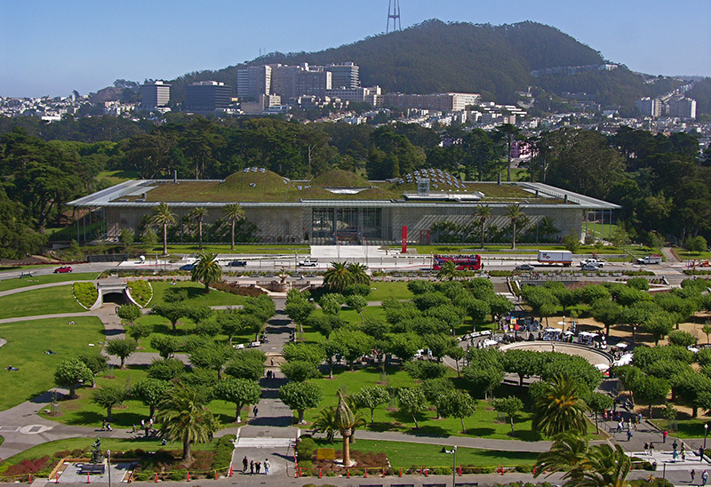 Công trình xanh học viện khoa học California, Mỹ