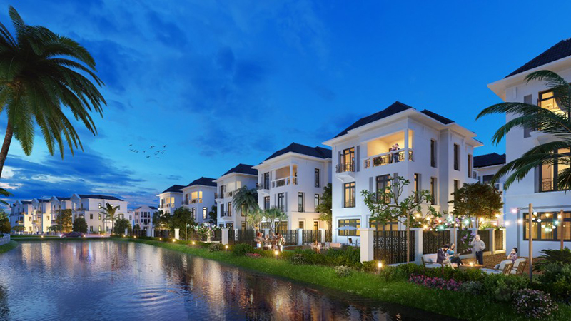 Thiết kế sân vườn đẳng cấp khu đô thị Vinhomes Riverside
