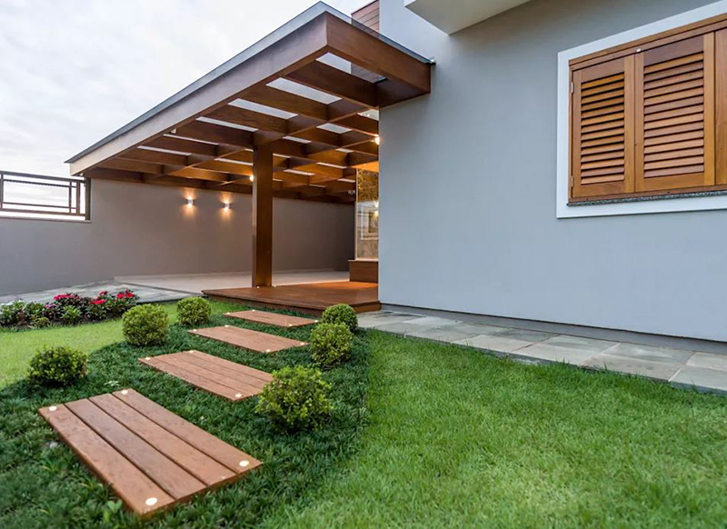 Lối đi sân vườn đẹp, dễ thực hiện