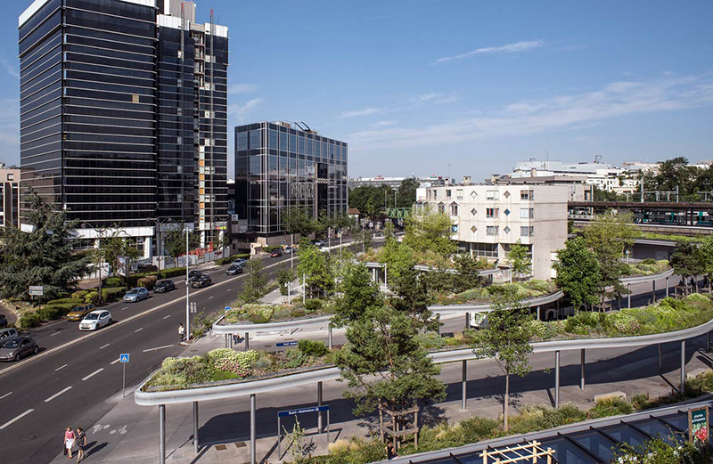 Công trình xanh nhà ga Rueil tại Paris Pháp