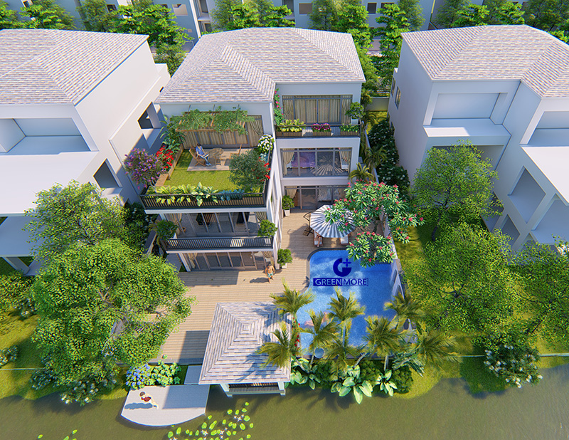 Thiết kế sân vườn khu đô thị Ecopark