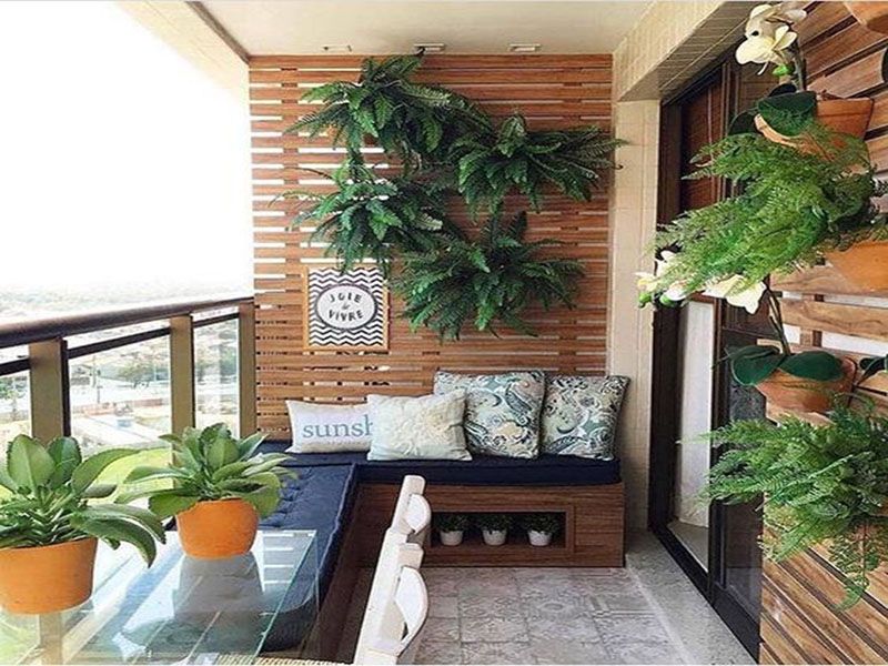Những mẫu vườn ban công nhỏ mà chất