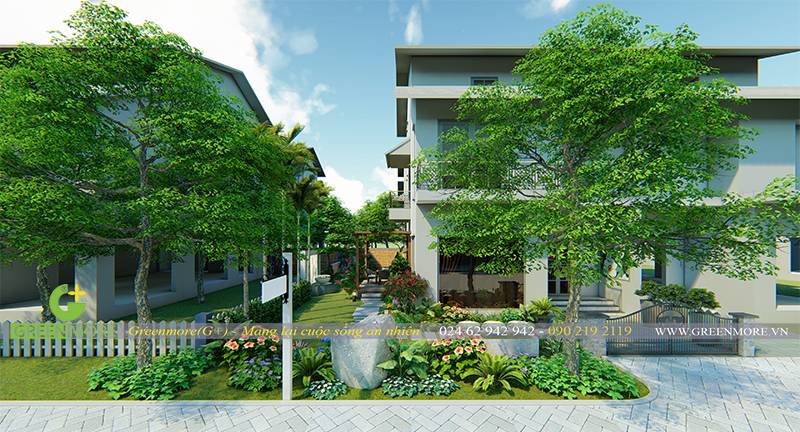 6+ Mẫu thiết kế sân vườn đẹp Greenmore thực hiện