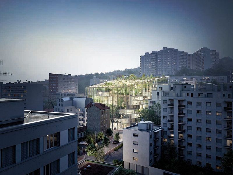 La Serre d’Issy – Kiến trúc xanh độc đáo cho tòa chung cư của ISSY