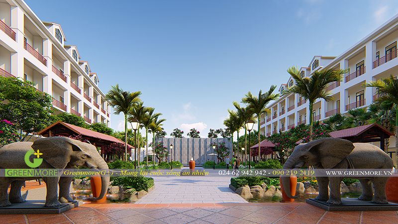 Thiết kế cảnh quan khách sạn 5 sao The Senna Hotel – Huế