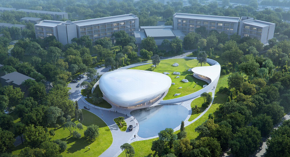 Trung tâm cộng đồng văn hóa và nghệ thuật của MAD Architects