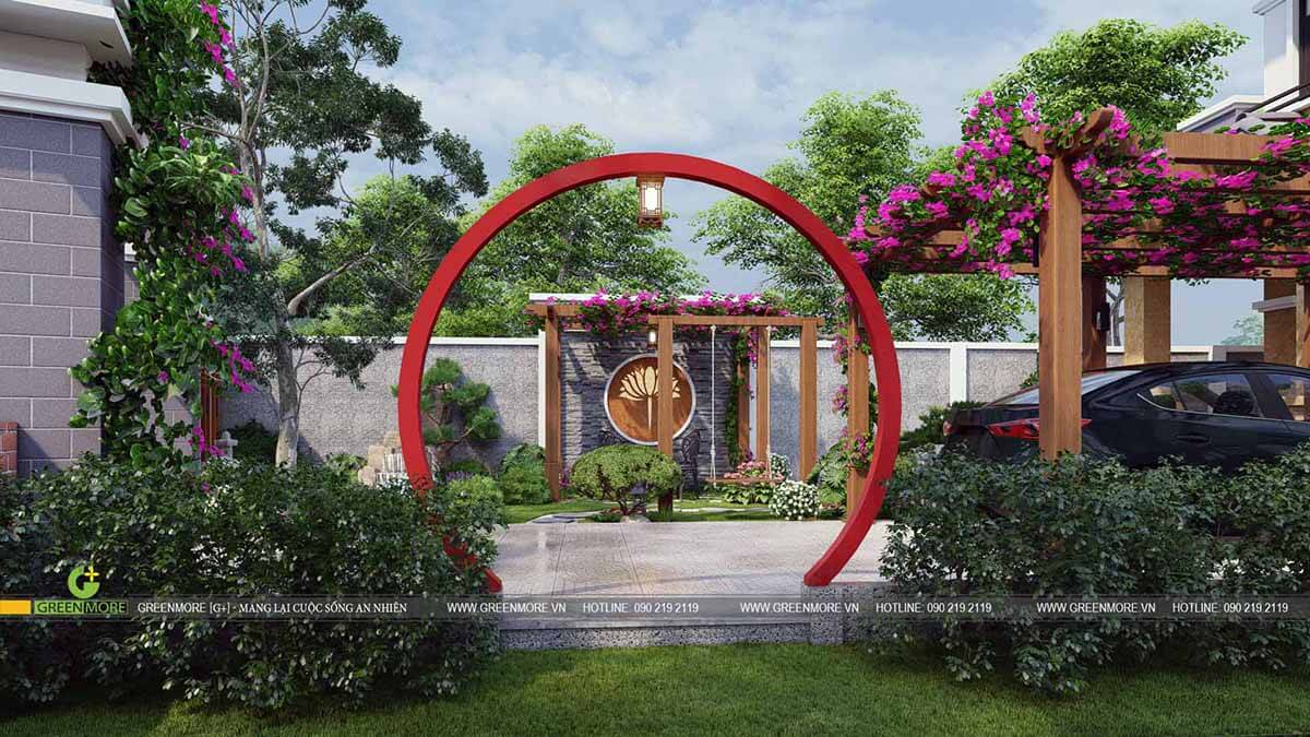Thiết kế sân vườn Nhật Bản tại Bắc Giang
