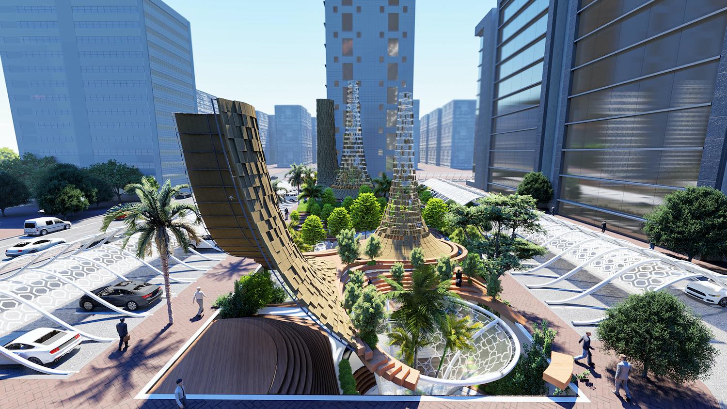 Cảnh Quan Đô thị Thông minh Re-Coding Smart Oasis – Abu Dhabi