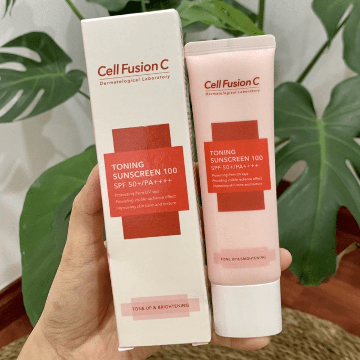 36.Kem chống nắng Cell hồng mẫu mới 50ml - 2 (1)